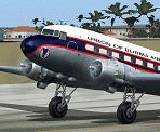 FS2004 Union Burma Airways Douglas DC-3 image 1