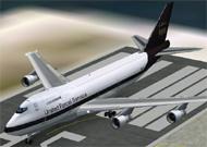 FS2002 UPS Boeing 747-200 Note: tail logo image 1