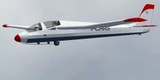 Wassmer WA-30 Bijave Glider flightsim X Rear image 1