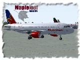 Ifdg Skyservice A319 Red/White Flightsim Version:fs2004 Repainted By:shane Strong Original