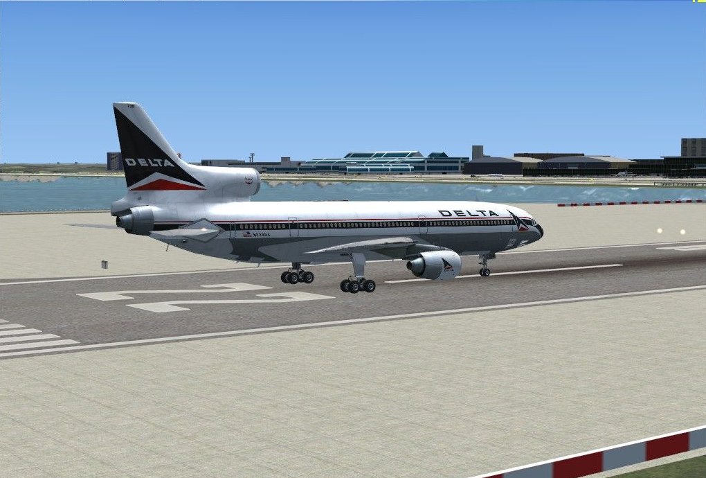 Fsx La Guardia Airport (Klga) Patch For The Shezs Fs2004 New York La Guardia Airport Scene — 1
