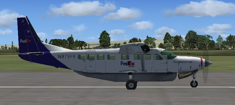 Fsx Aircraft Cessna 208B Grand Caravan - Fedex, U.s.a — 1