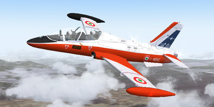 Fs2004 Exclusively - Aermacchi Mb 339A This Model Is A Complete Rework Of The Original Mb