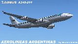 Project Opensky Airbus A340 211 Aerolineas Argentinas Old Colors Version 1 For Fs2004 Excl