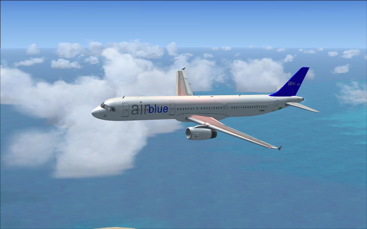 Airbus 321 Airblue Repaint — 1