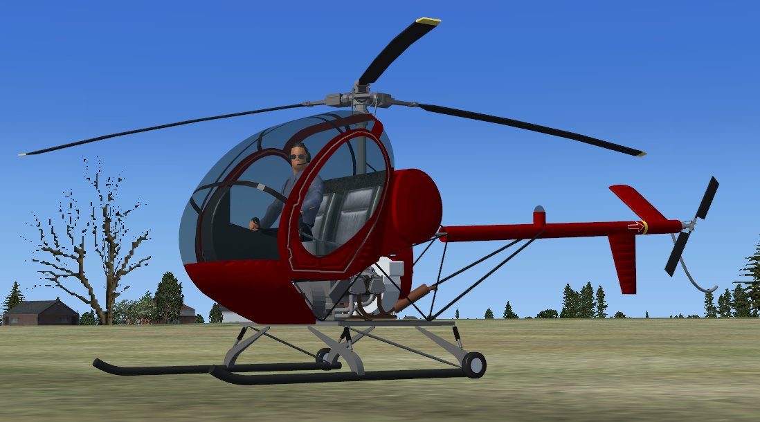 Hughes 269C Features Fully Native Fsx