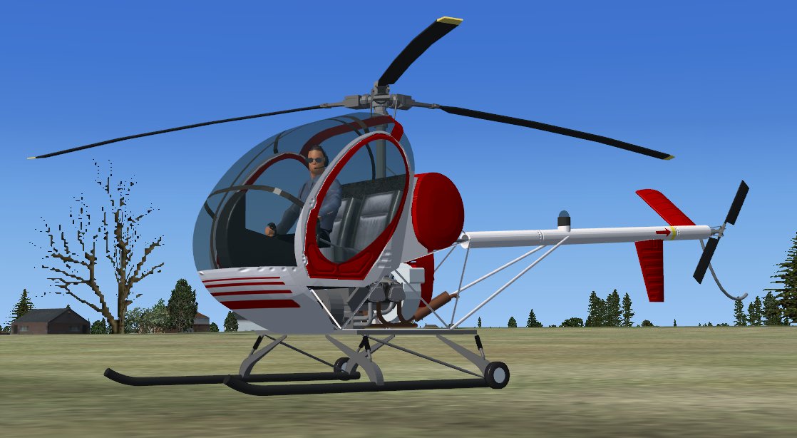 Hughes 269C Features Fully Native Fsx