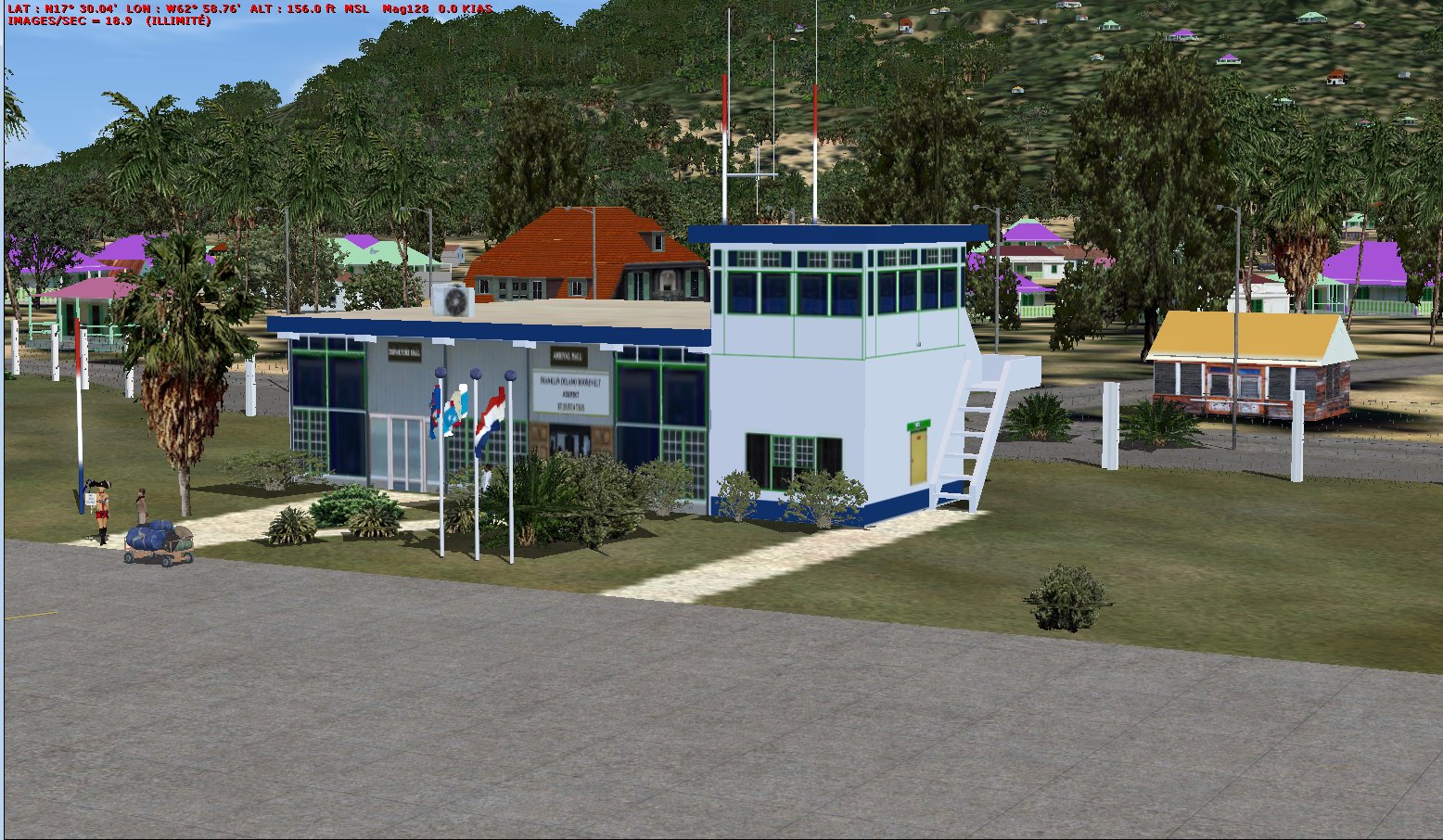 Scenery Of Statia (St Eustatius) Netherlands Antilles With Inside Redisign Of All Coasts A