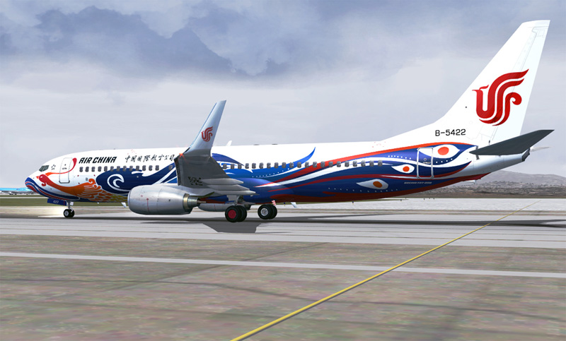 Project Opensky Air China 737-800 B-5422 Model By Project Opensky Http://Www.projectopensk — 1