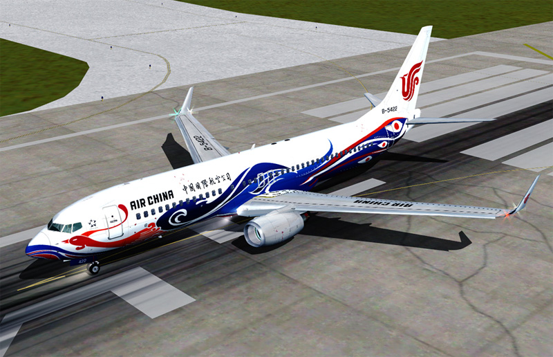 Project Opensky Air China 737-800 B-5422 Model By Project Opensky Http://Www.projectopensk