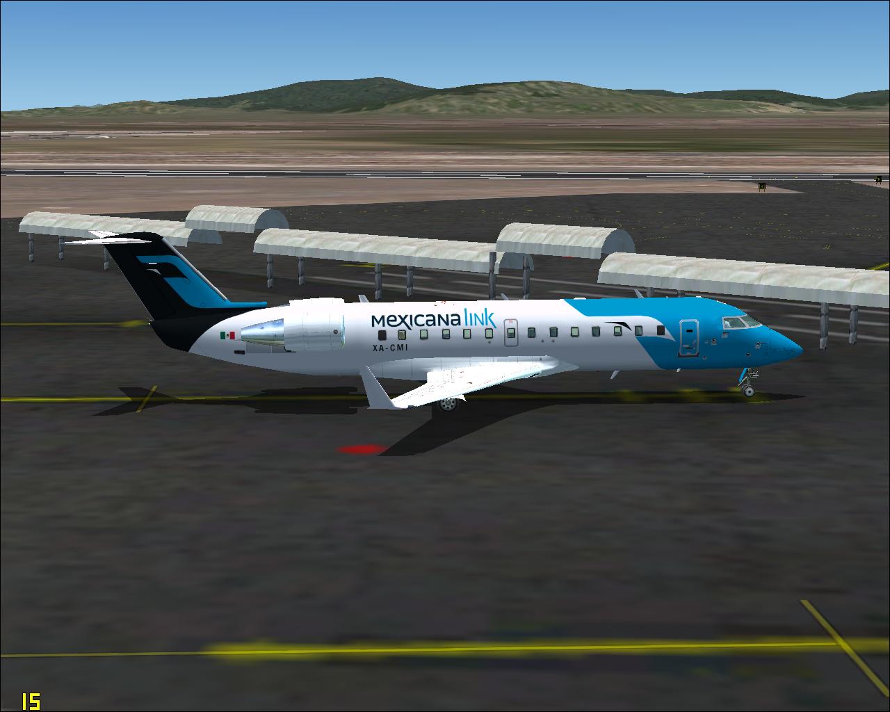 Project Open Sky Bombardier Canadair Regional Jet / Crj 600 - 200 For Fs2004 Note By Paint — 1