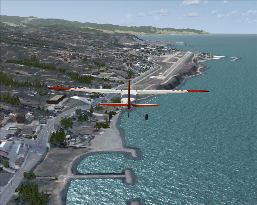 Vfr Scenery Of Turkey Trabzon Ltcg Airfield And The Surroundings, Mainly Done By The Insta