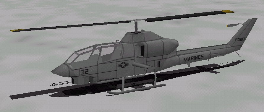 Cfs/Flightsim Fs2004/Fs98 Bell Ah-1S Cobra U.s — 1