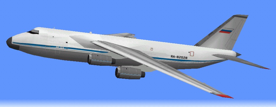 Flightsim Fs2004/Fs98 Antonov An-124 Russian Air Force Flightsim Fs2004/Fs98 Antonov An-12 — 1