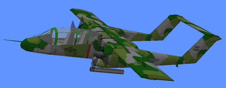 Flightsim Fs2004/Fs98 Rockwell Ov-10A Bronco Usaf Flightsim Fs2004/Fs98 Rockwell Ov-10A Br — 1