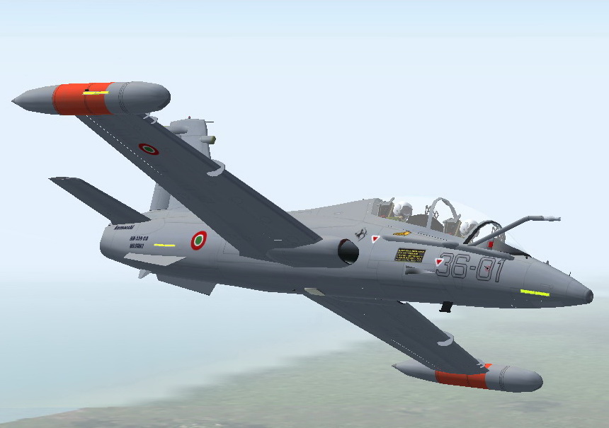 Fsx (Sp2) - Aermacchi Mb 339 Cd This Model Is A Modification Of The Original Aircraft, The — 1