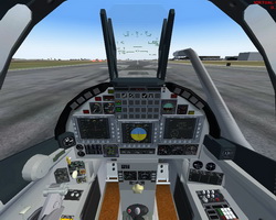 Fsx (Sp2) - Aermacchi Mb 339 Cd This Model Is A Modification Of The Original Aircraft, The