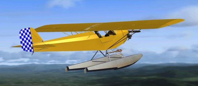 This Is Golden Age Simulations Flightsim Fs2004/Fs9 Piper Cub Modified For Fsx Designed In — 1