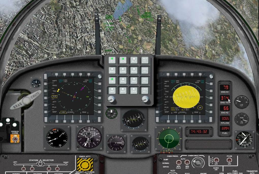 Northrop F-20 Tigershark Package For Fsx