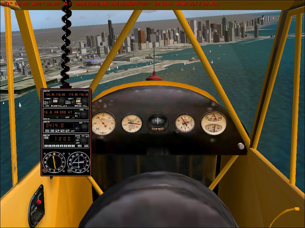 A Better Radio Stack For The Msfs Default Piper Cub In Flight Simulator 2004 (Fs9), Equipp — 1