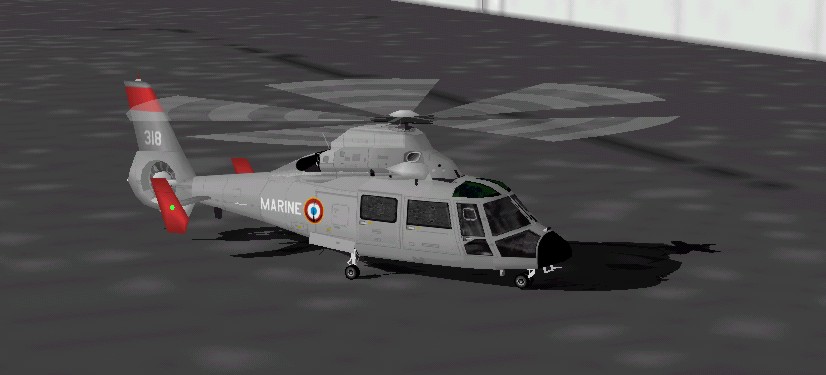 Flightsim Fs2004/Fs98 French Navy Sa365K Panther Flightsim Fs2004/Fs98 French Navy Sa365K — 1