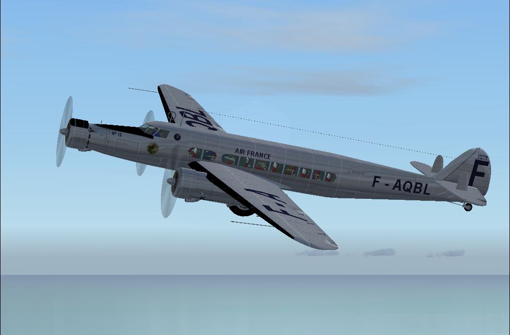 Fsx Sp2 P3D Prepar3D V2 / Flight Simulator 2004 Dewoitine D.338, Complete Package, By Patr