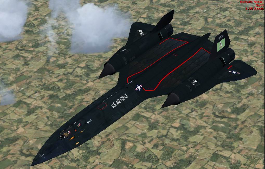 Fsx Lockheed Sr-71 Blackbird