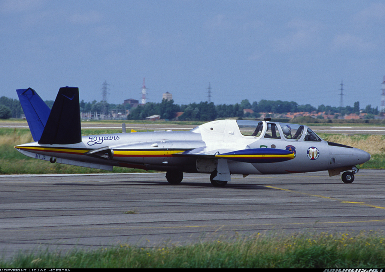 Fsx Fouga Cm170 Magister Belgian Air Force, Several Variations