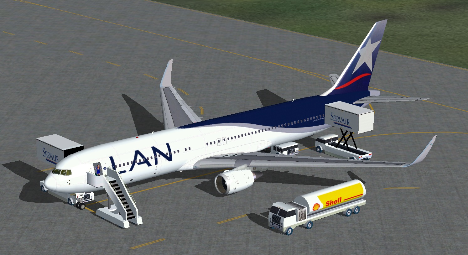 Lan Airlines B767-300 Ge Ags Winglets — 1