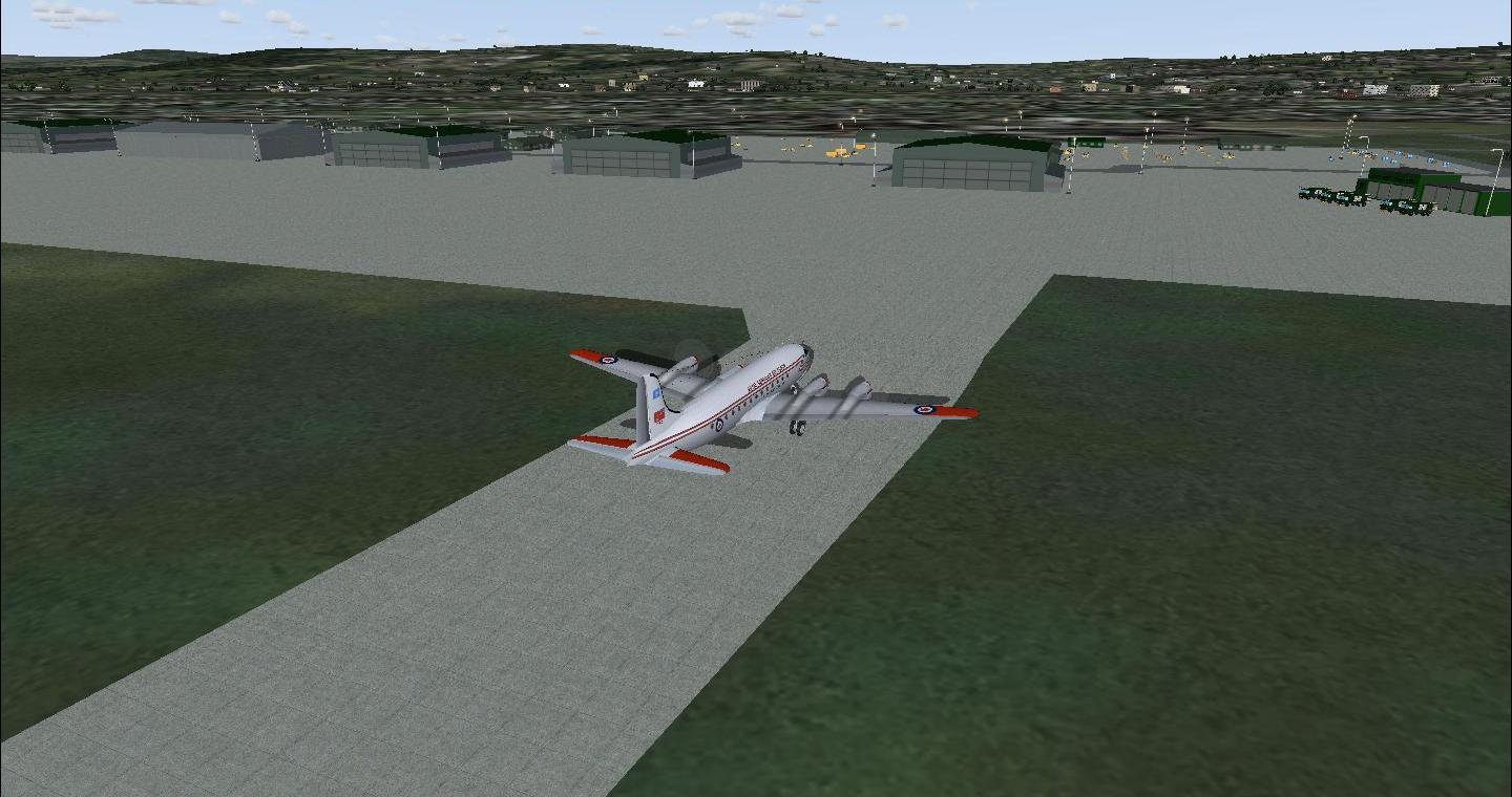 Flight Simulator 2004 Rcaf Cfb Lahr Edtl Airfield Germany — 1