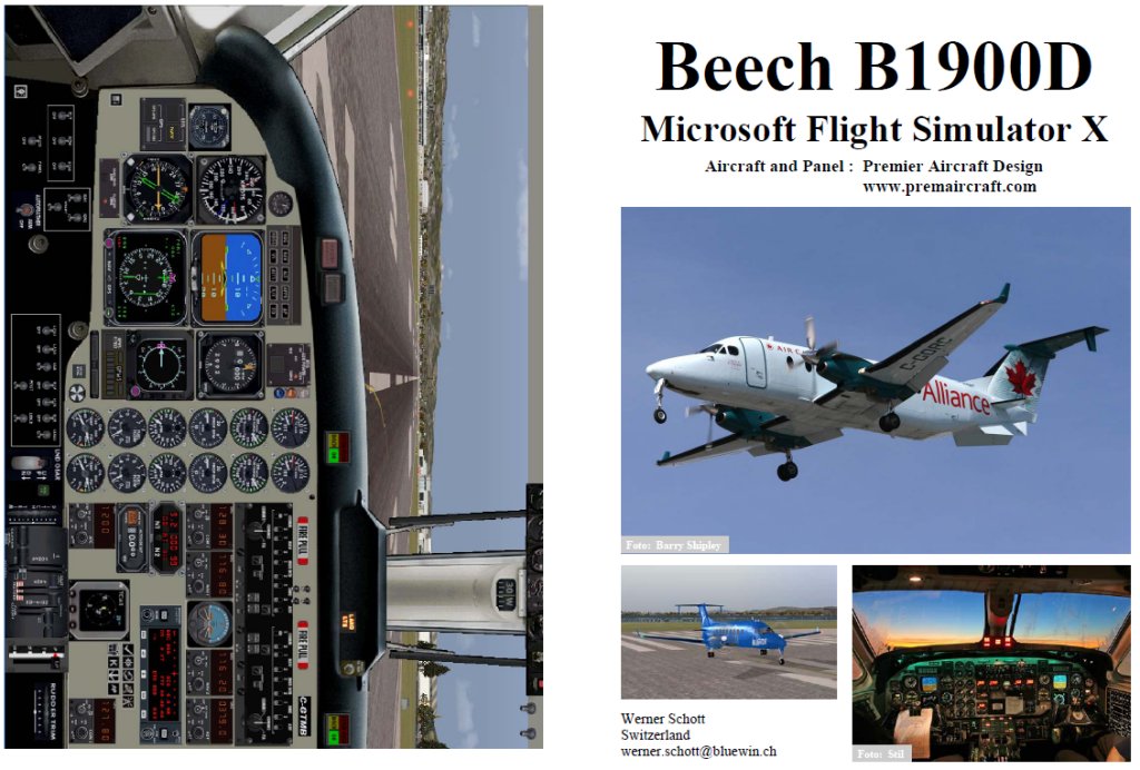 Fsx Manual/Checklist Beech B1900D — 1