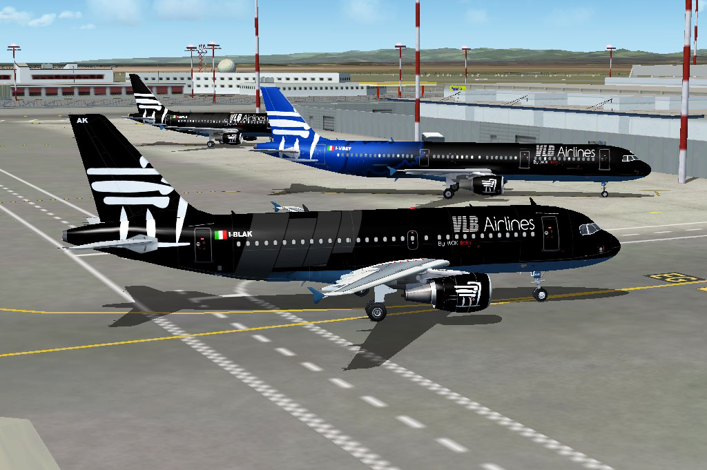 Fs2004 Vlb Airlines I-Blak Airbus A319-100 Cfm Complete Bundle Of Ifdg Airbus A319-100 Cfm — 1