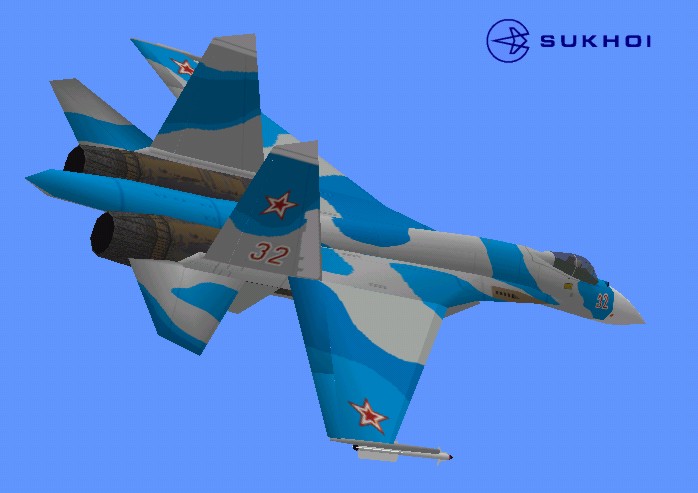 Flightsim Fs2004/Fs98/Cfs Suchoi Su-27 Flanker-B Flightsim Fs2004/Fs98/Cfs Suchoi Su-27 Fl — 1