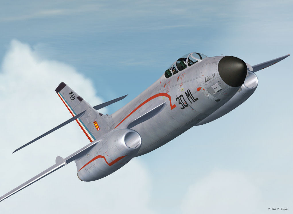 Fs2004 Sncaso So-4050 Vautour Iin The Vautour Was A French Twin-Engined Multiroles Jet Con