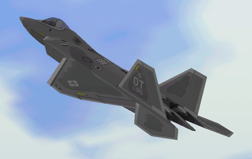 Flightsim Fs2004/Fs98/Cfs Lockheed Martin F-22A Raptor Usaf Flightsim Fs2004/Fs98/Cfs Lock — 1