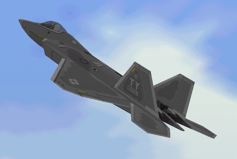Flightsim Fs2004/Fs98/Cfs Lockheed Martin F-22A Raptor Usaf Flightsim Fs2004/Fs98/Cfs Lock — 1