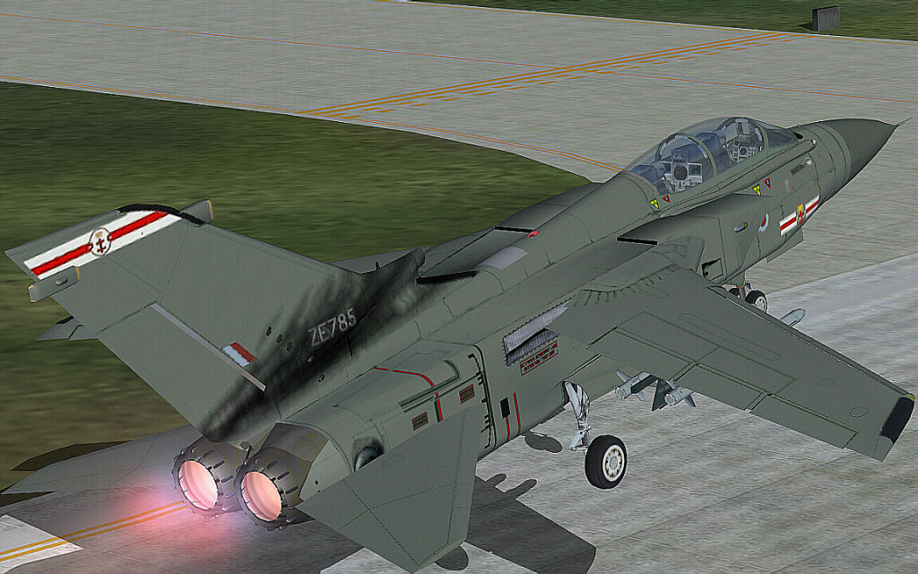 Tornado, Gr.4, Royal Air Force, For Fsx, Demoversion With Banners — 1