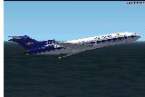 Textures Repaint Of Aeropostal 727-200 In Actual Color Theme — 1