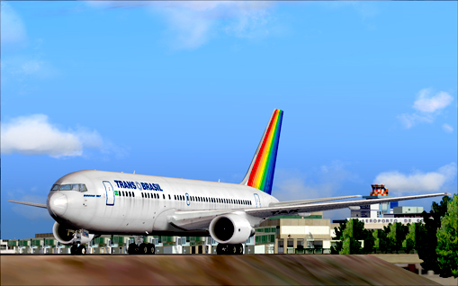 Fs2004 Transbrasil Boeing 767-2B1Er Circa 1995, Registration Pt-Tak — 1