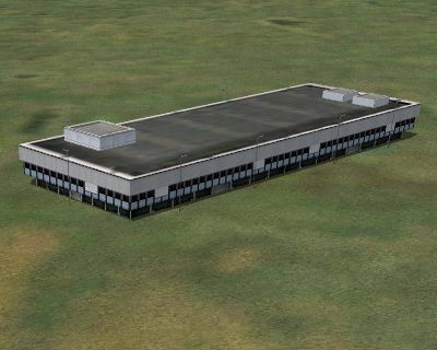 Sidney Schwartz Flightsim Fs2004/Fs9 Tailored Buildings 1 Objects Library For Rwy 12 Objec — 1
