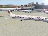 Sga Mcdonnell Douglas Md88 Onur Aýr (Tc-Oho) Yonca For Fs2002/2004 Exclusively Painter: Ar