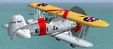 Fs2004 Boeing F4B-4 This Fsdsv2 Project Is Painted For The Cag Of Vf-6 Assigned To The Uss