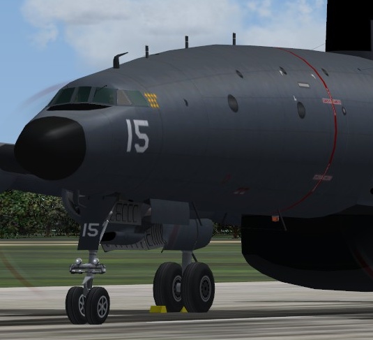 Fs2004 Lockheed Wv-2 Warning Star Super Constellation Usn 141311 This Is A Seaplane Grey R