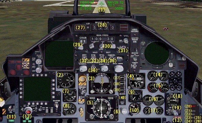 Gmax Model With Virtual Cockpit, 2D Panel And Effects (Jasdf/Usaf) — 1