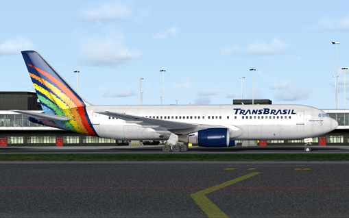Fs2004 Transbrasil Boeing 767-2Q4 Circa 2001, Registration Pt-Taa — 1