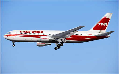 Fs2004 Trans World Airlines Boeing 767-231 Circa 1982, Registration N602Tw — 1