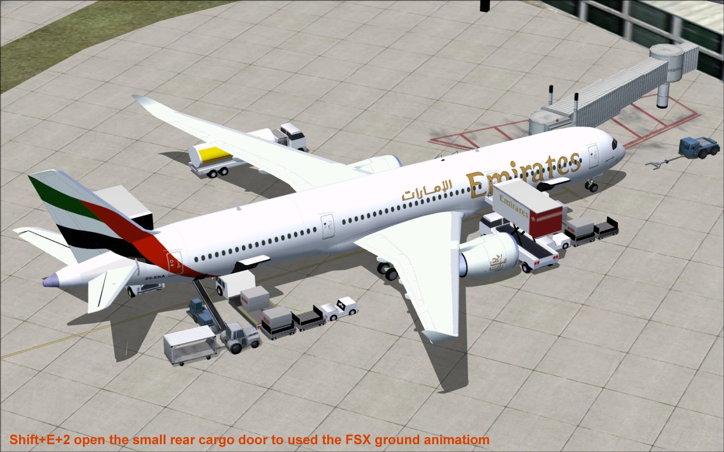 Fsx Emirates Airbus A350-900 Xwb V2 — 1