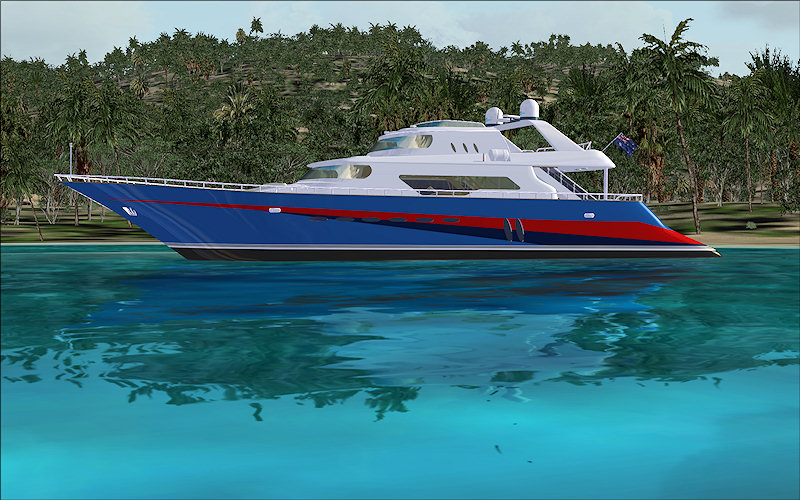 Microsoft Flight Simulator X, Concept Motor Yacht Sirocco Gtx V.2 This Model Is Sirocco Gt — 1