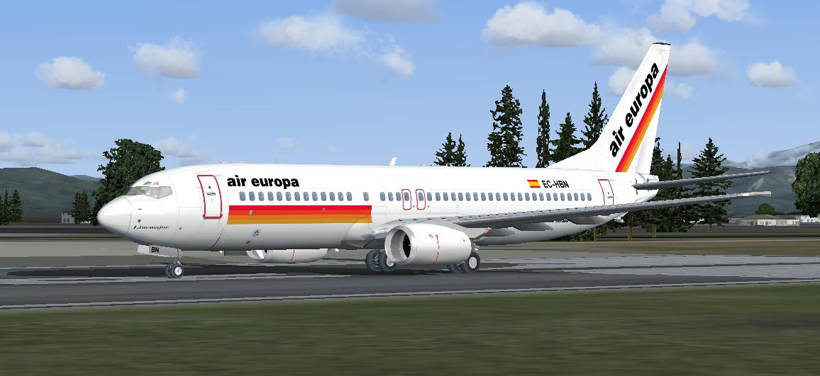 Project Opensky Boeing 737-800 Passenger V1 For Fs2004 Exclusively No Winglets Copyrights: — 1