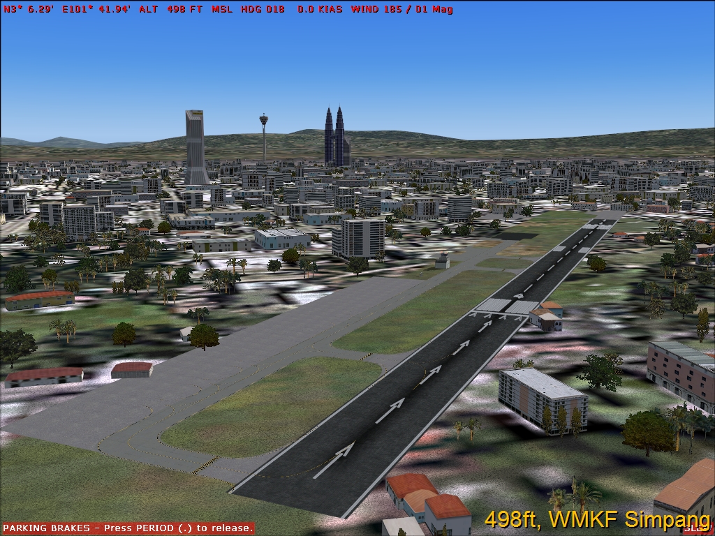 I Just Found That Simpang Airport Has No Ramp And Taxiways